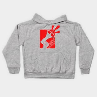 Educate, Agitate, Organize - Activist, DSA, Socialist Kids Hoodie